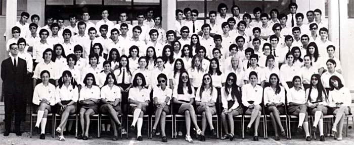 English School Leavers 1971, May 1971 (photo)
